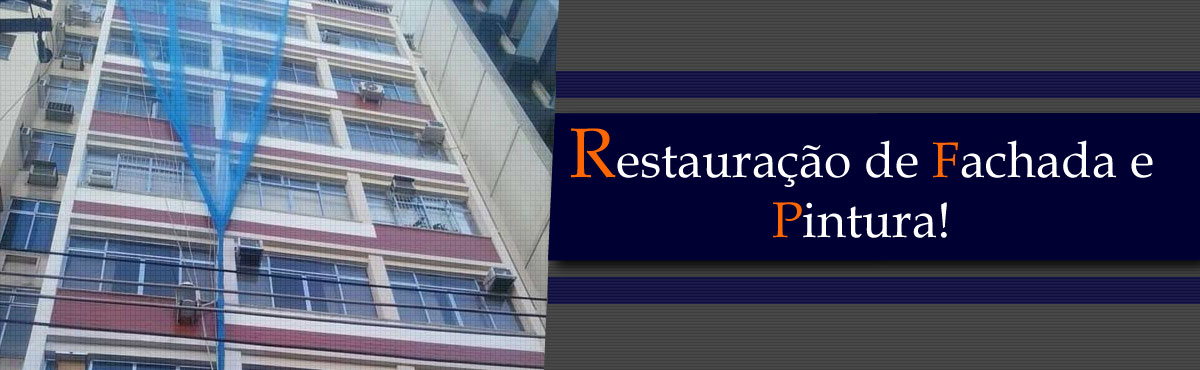 restauração de fachada